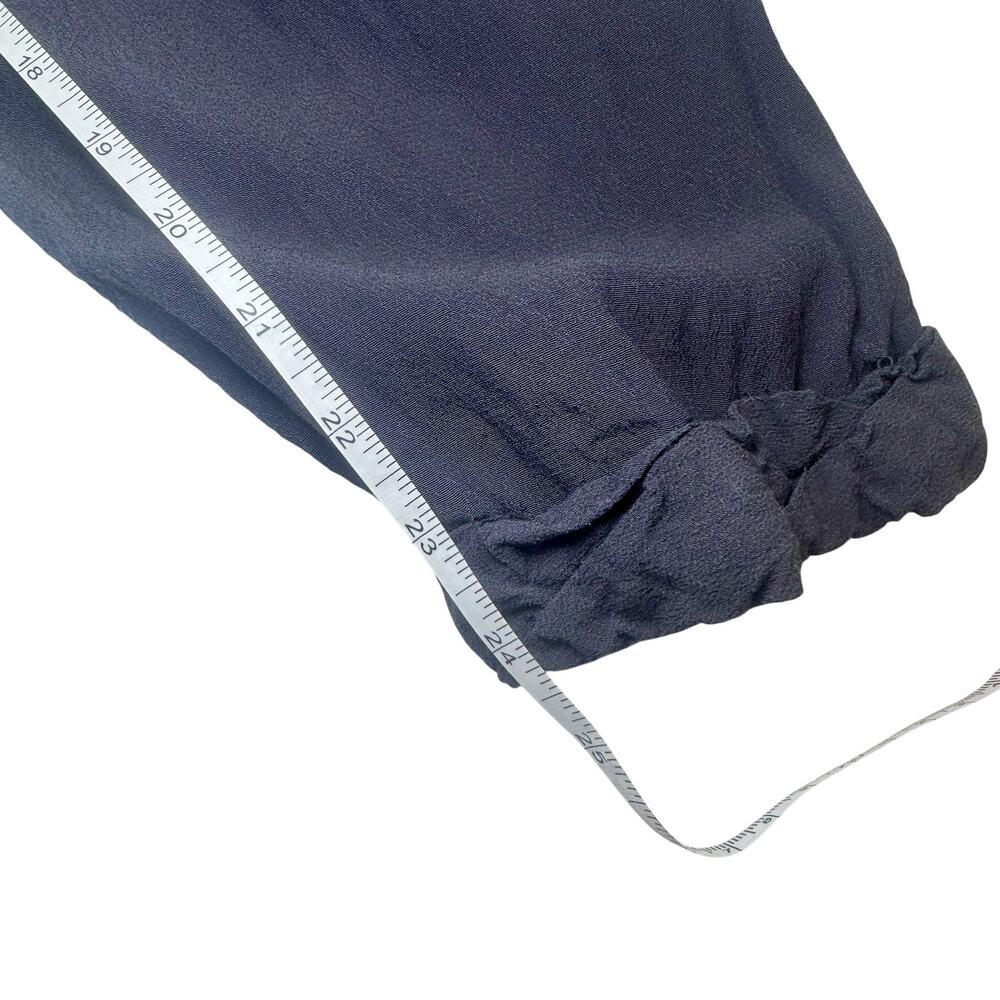 Wilfred Aritzia Marias Paper Bag Dark Gray Pants Women’s Small Quiet Luxury - Picture 16 of 16